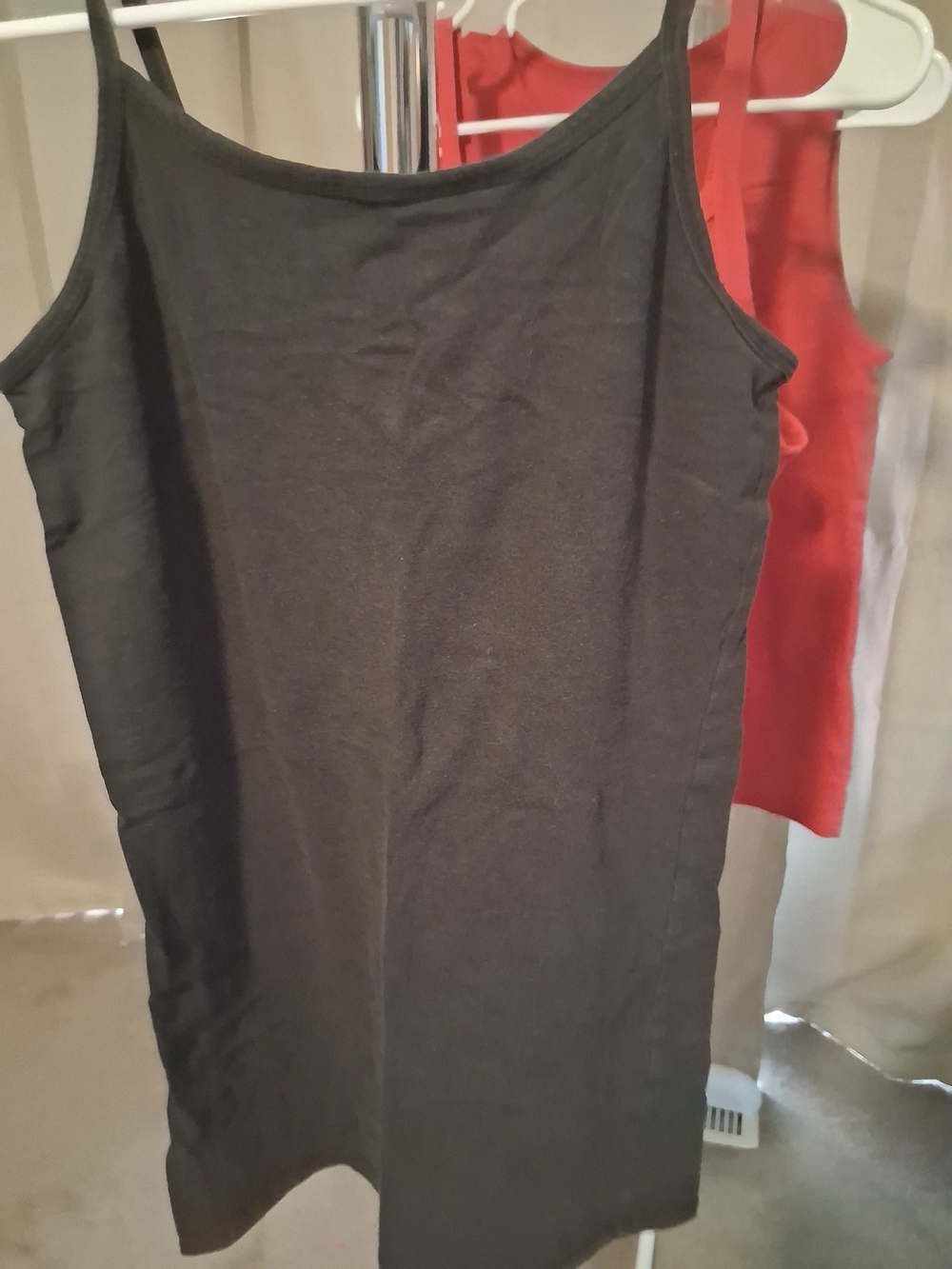 Maurices Black Spaghetti Strap Tank Top